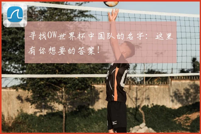 寻找OW世界杯中国队的名字:这里有你想要的答案!