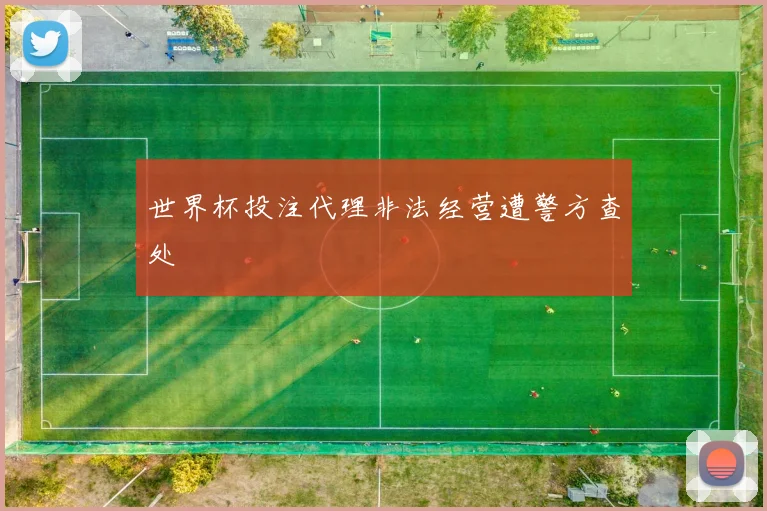 世界杯投注代理非法经营遭警方查处